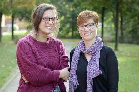 Kristin Noack (left) and Johanna Fischer