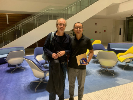 Prof. Dr. Tobias ten Brink and Dr. Zhe Yan in China