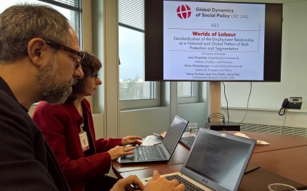 Irene Dingeldey and Jean-Yves Gerlitz in Geneva.