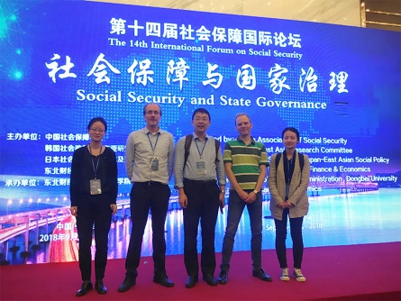 Das Team von Teilprojekt B05 in Dalian
